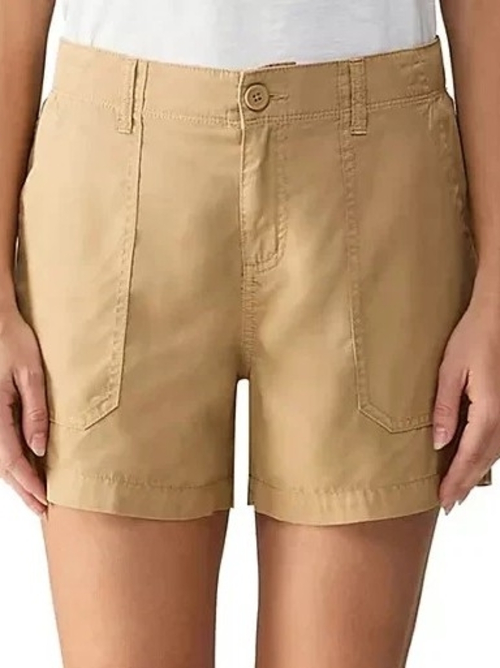 Social Standard Fourtune Tencel Tan Short NWT Misses Size Medium